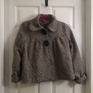 Vintage jacket with large buttons